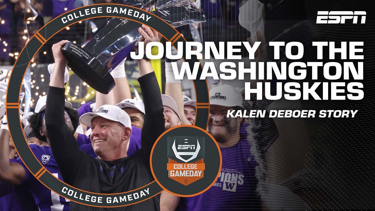 How Kalen DeBoer brought the lessons learned at Sioux Falls to Washington | College GameDay