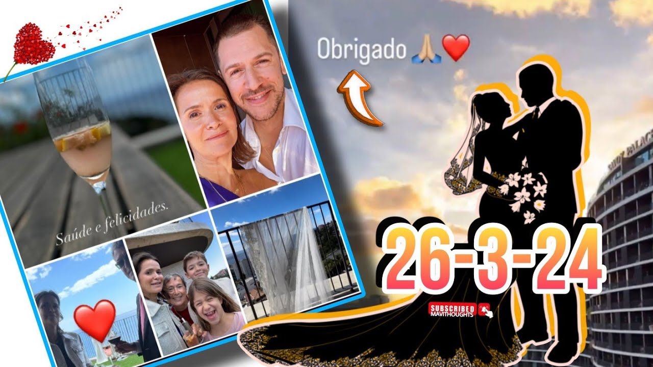 26/03/24🙏 Que o Amor a Aaixão e o Respeito os Unam Para Sempre Como Acontece Hoje Feliz Casamento💒👰🤵