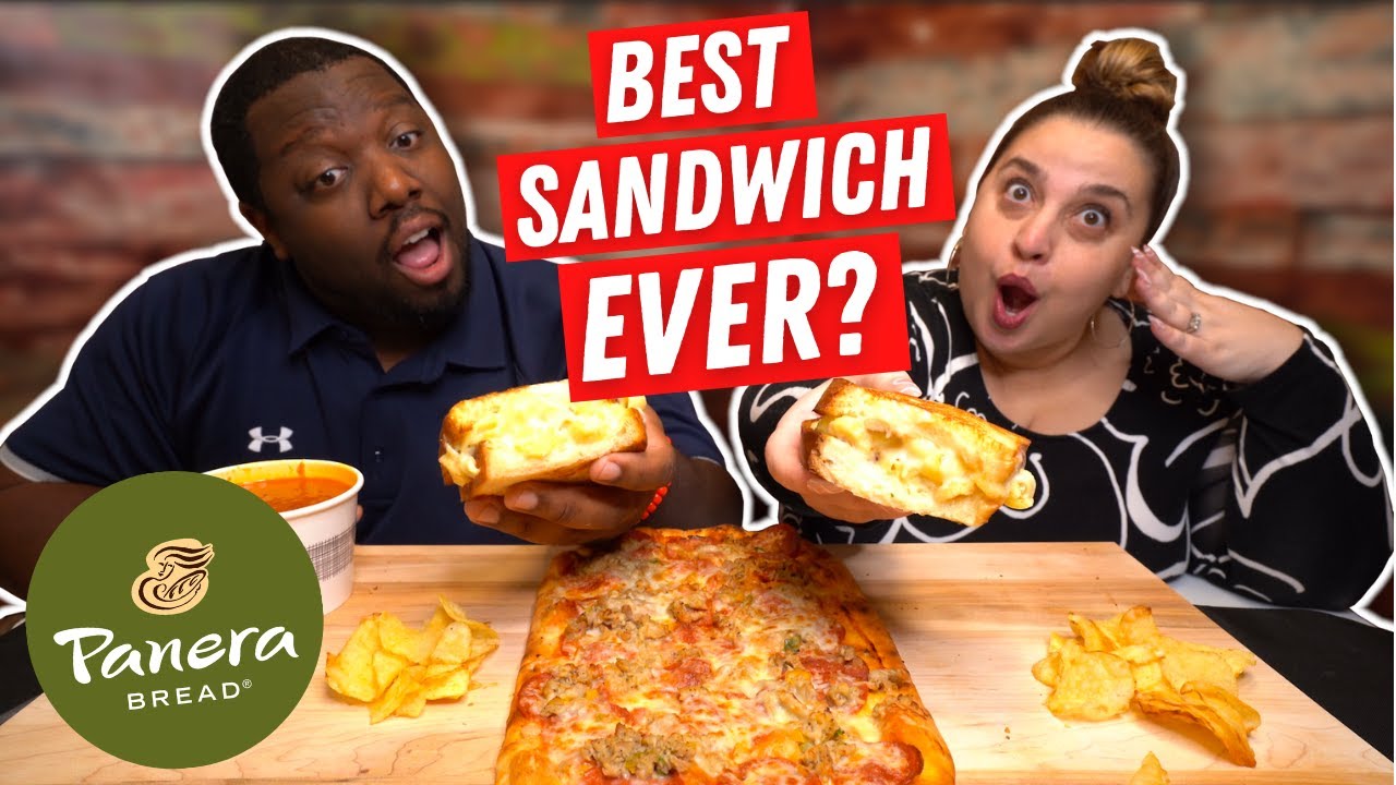 OMG this was INCREDIBLE!!!  Reviewing NEW Panera Bread Food Items [Food Review]