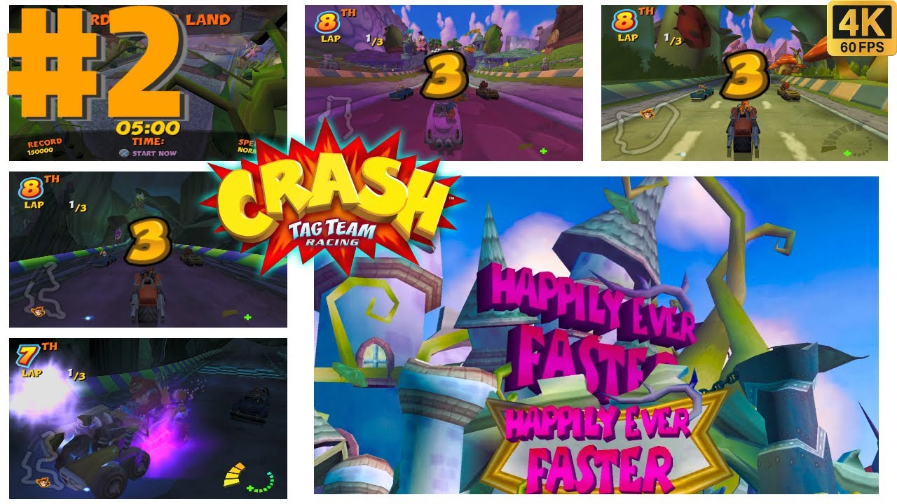 #تختيم لعبة كراش تاغ تيم ريسنج الحلقة 2 | Crash Tag Team Racing #2