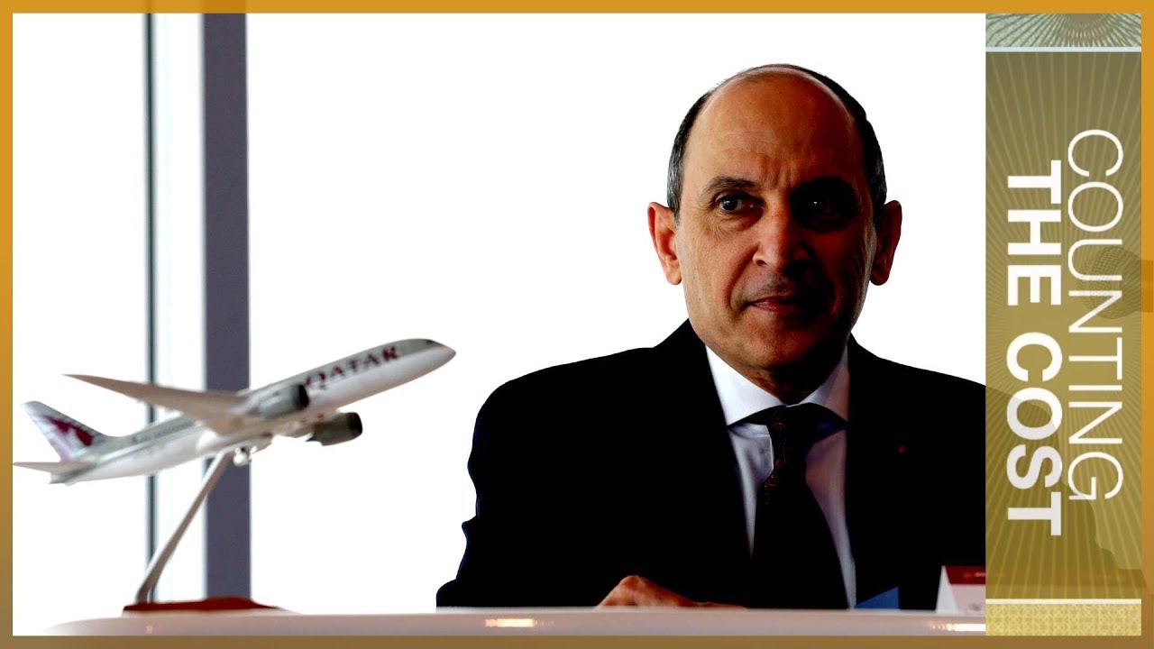 Генеральный директор Qatar Airways Акбар аль-Бакер: блокада действительно повлияла на нас | Подсч...