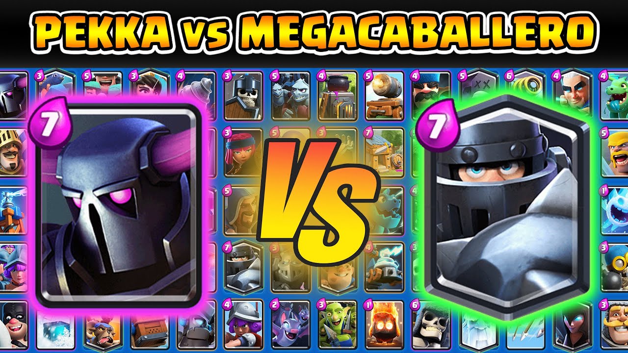 PEKKA vs MEGACABALLERO | 1vs1 | Clash Royale
