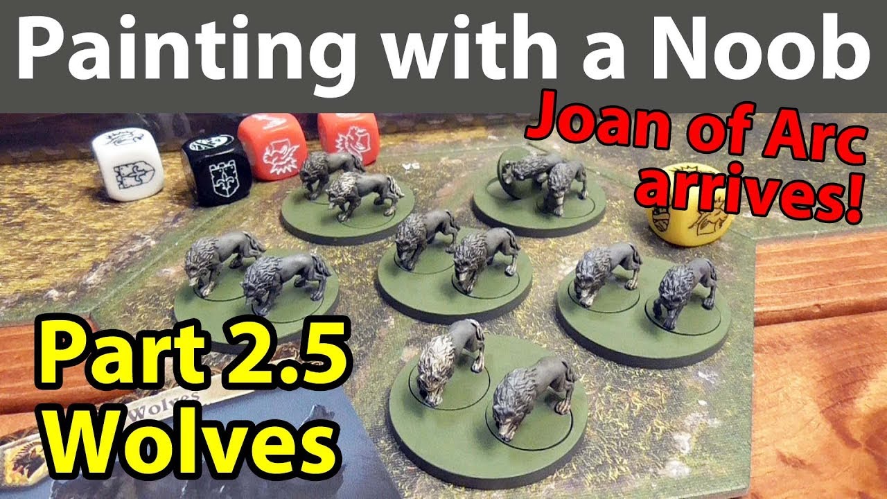 Painting with a Noob Part 2.5: Wolves