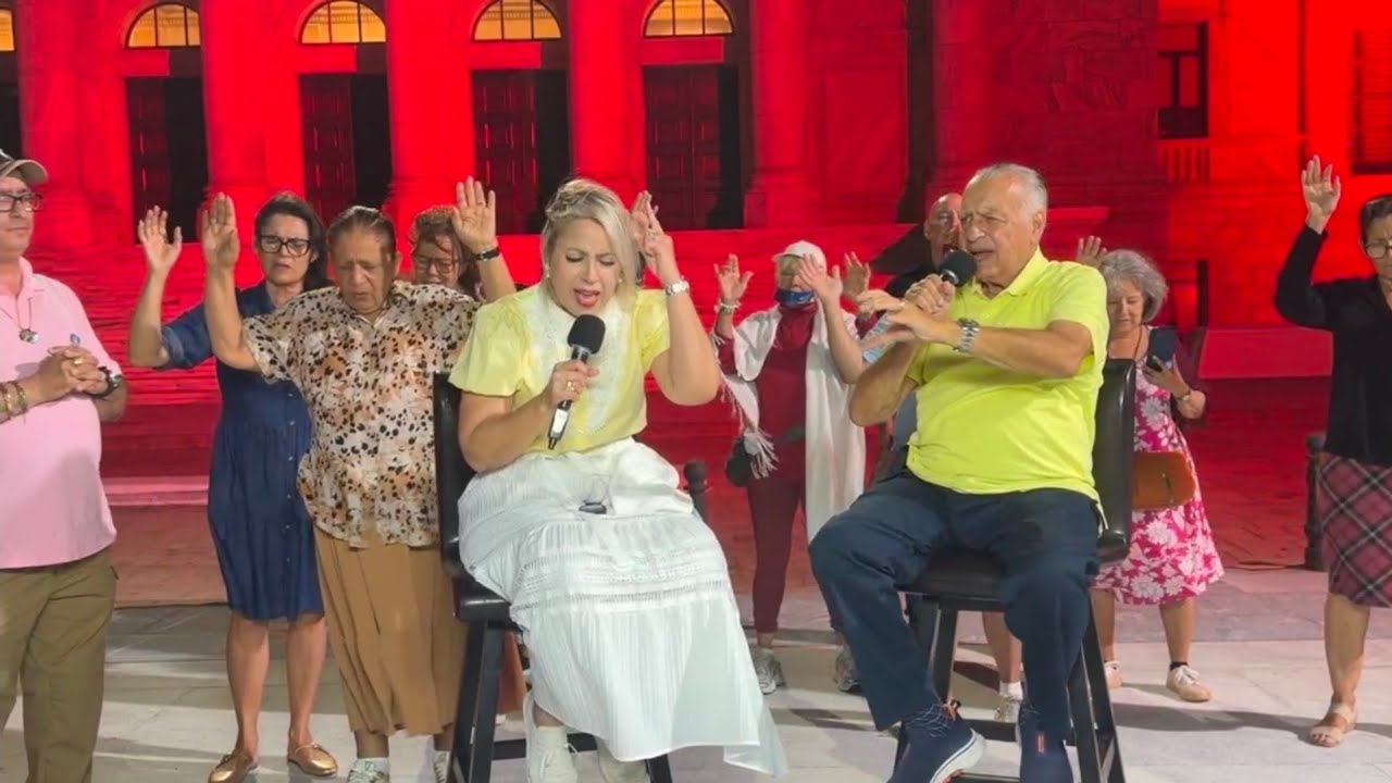 EvangJorge Raschke y Su Hija Kimmey Raschke Orando Por Puerto Rico, satanás No Tiene Parte Ni Suerte