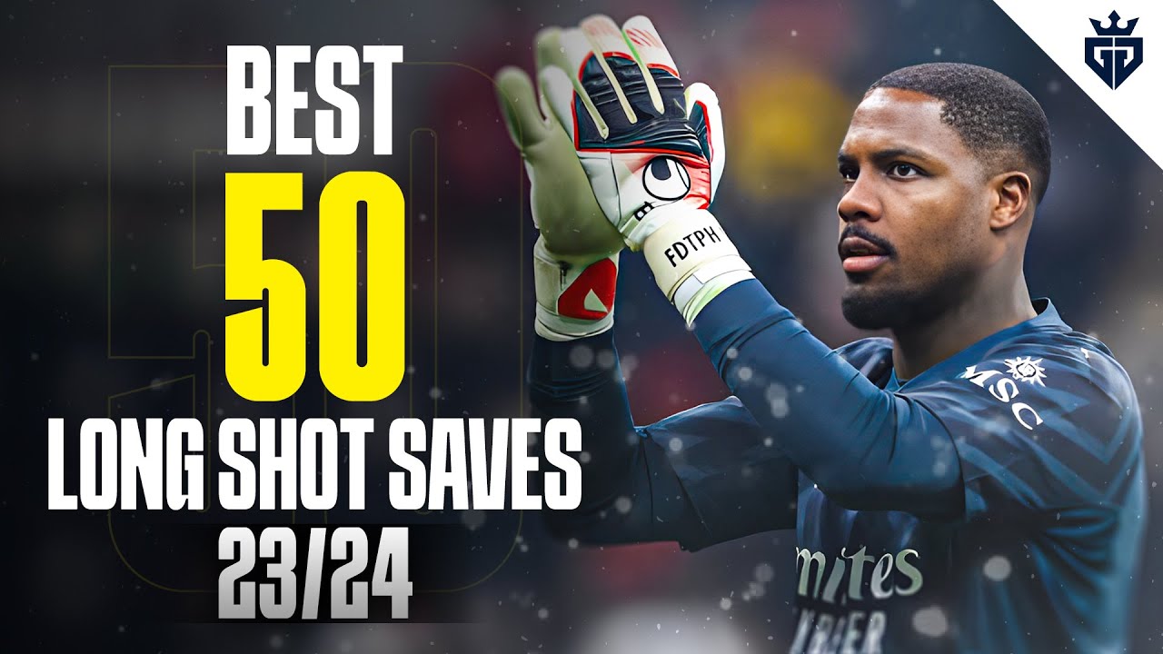 BEST 50 LONG SHOT GOALKEEPER SAVES 2023/24 | HD #1