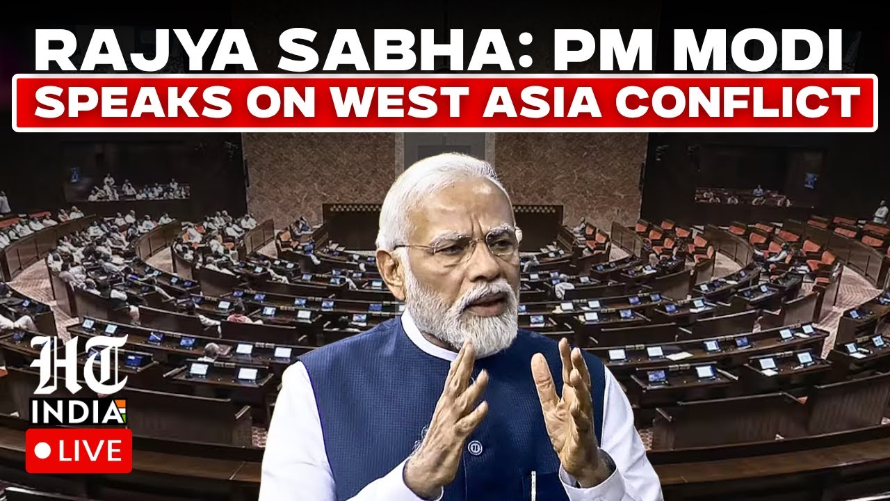 PM Modi LIVE | PM Modi Addresses Rajya Sabha On West Asia Conflict | Israel-Iran | Strait Of Hormuz