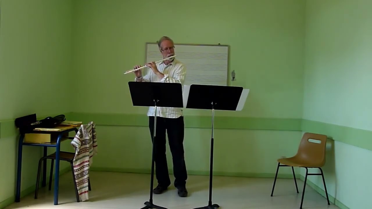 Jacques Ibert:  ''Entr'acte''  (flute).