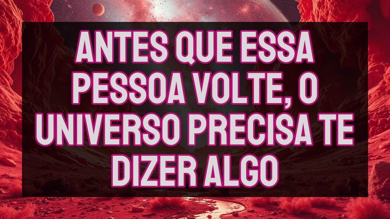 O universo quer te preparar para o reencontro que está por vir.
