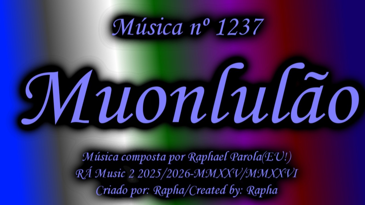 Música nº 1237-Muonlulão