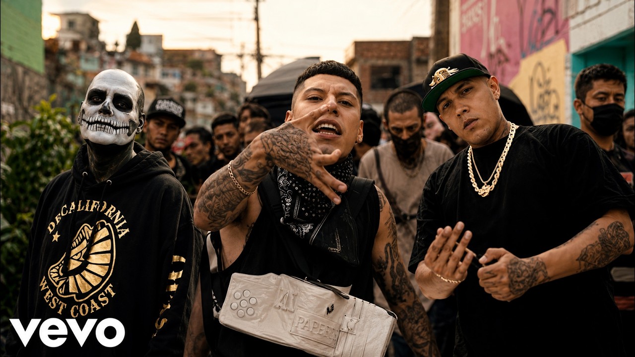 🔥DeCalifornia - MEXICANOS🇲🇽 ft. Santa Fe Klan, Cartel de Santa, Lefty SM, C-Kan (Mashup 2025)🔥