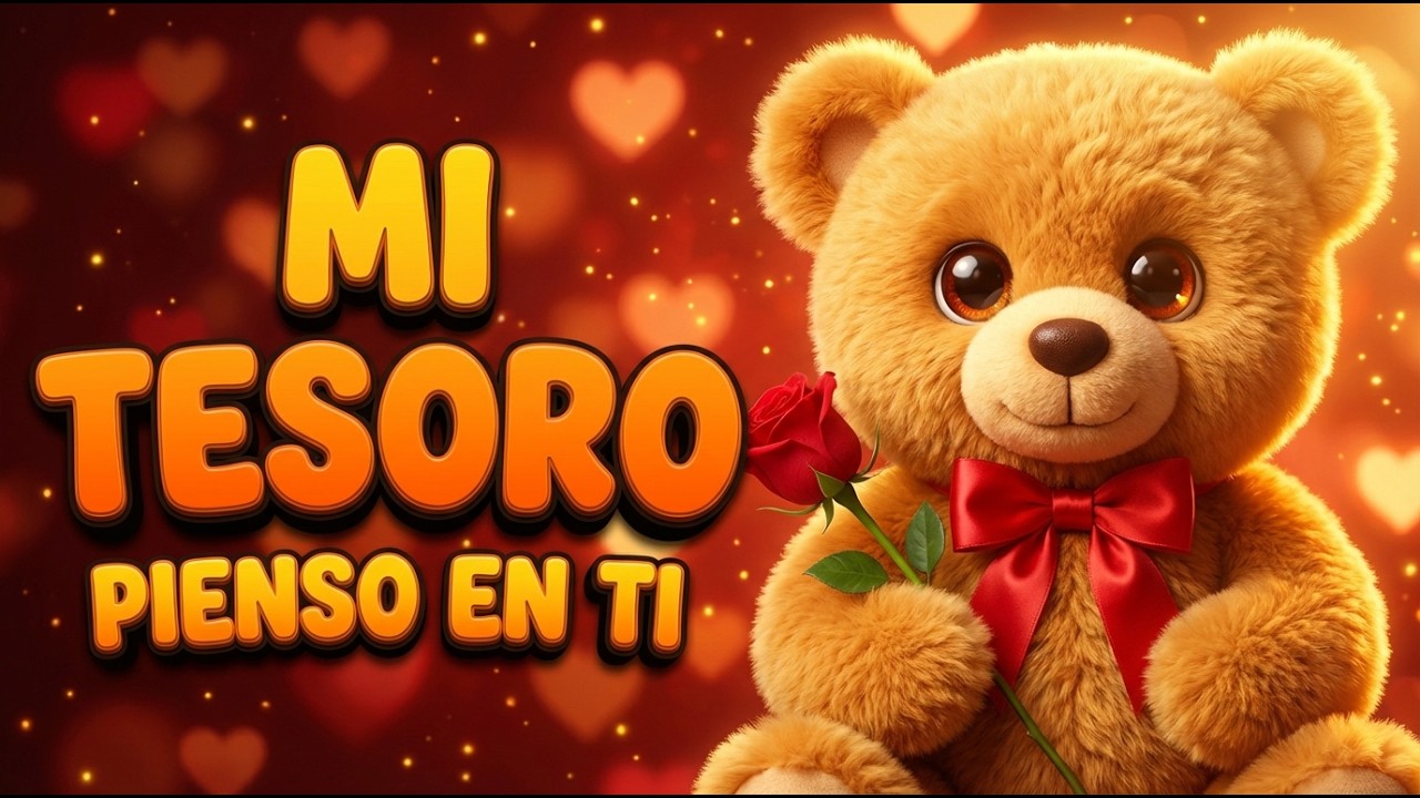 Pienso en ti todos los días y no puedo evitarlo #mitesoro