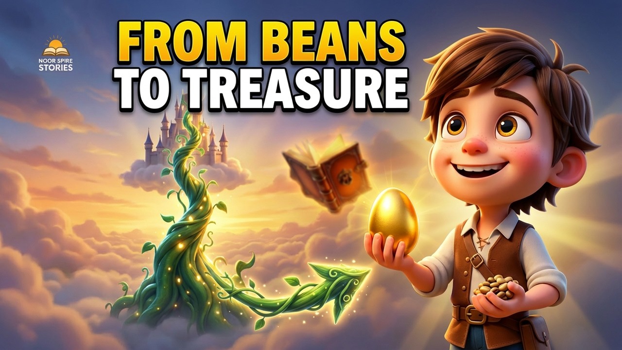 Jack's Brave Journey Up the Magical Beanstalk | English Fairy Tales for Children