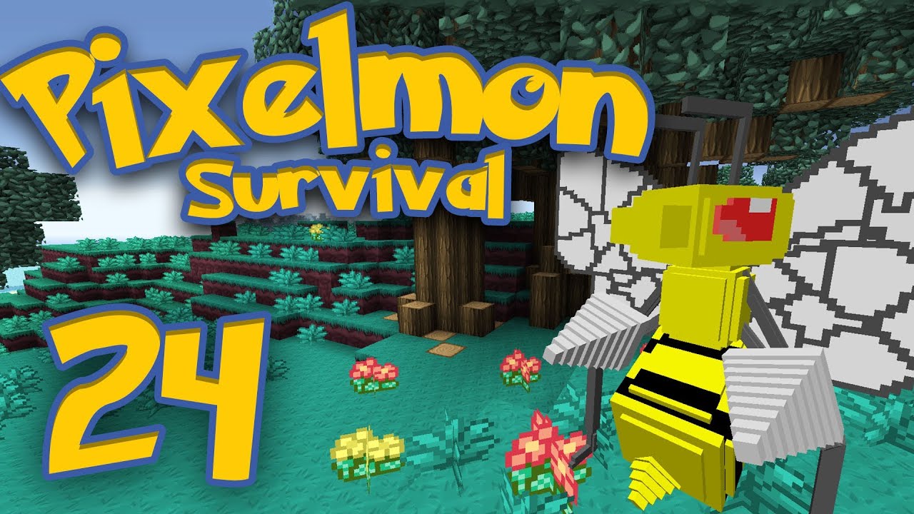 Pixelmon Survival [Part 24] - Trainer Challenge!