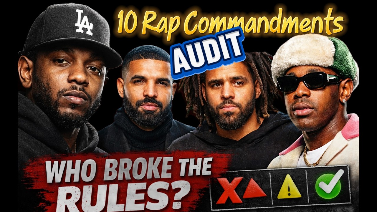10 Rap Commandments: Kendrick is King - We Put Drake, J. Cole & Tyler to the Test To Find Violators