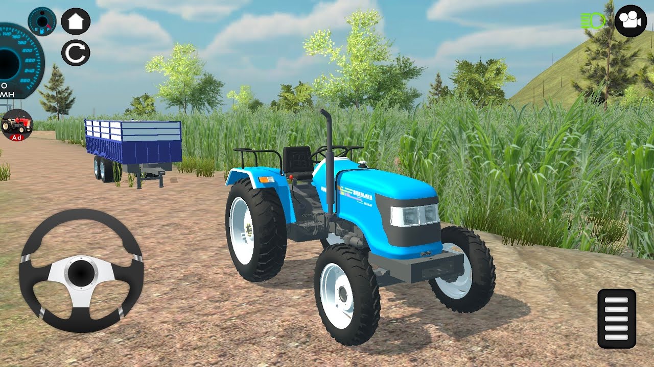 Sonalika 4×4 tractor and trally working 😱🚜 indian tractor 