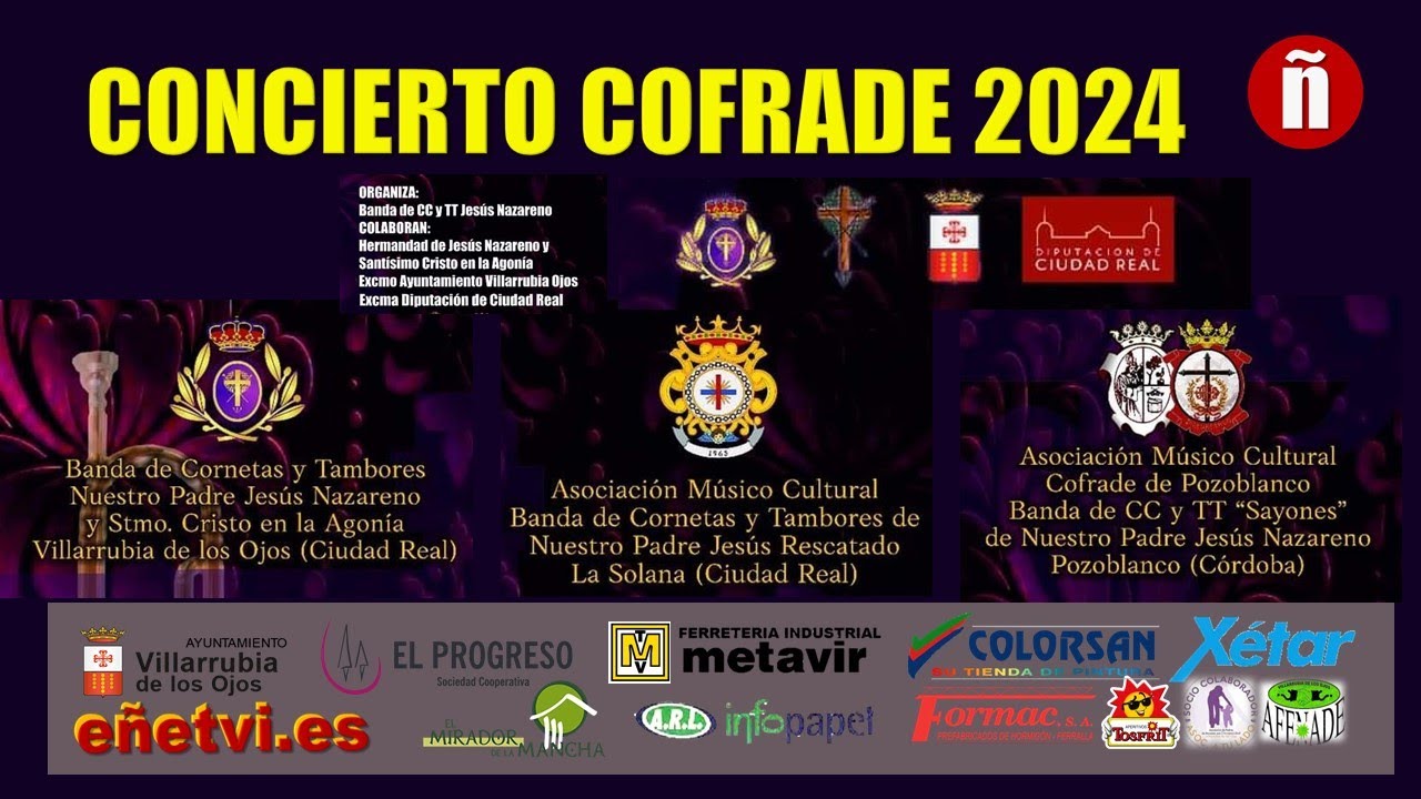 Concierto Cofrade 2024 Jesús Nazareno de Villarrubia de los Ojos