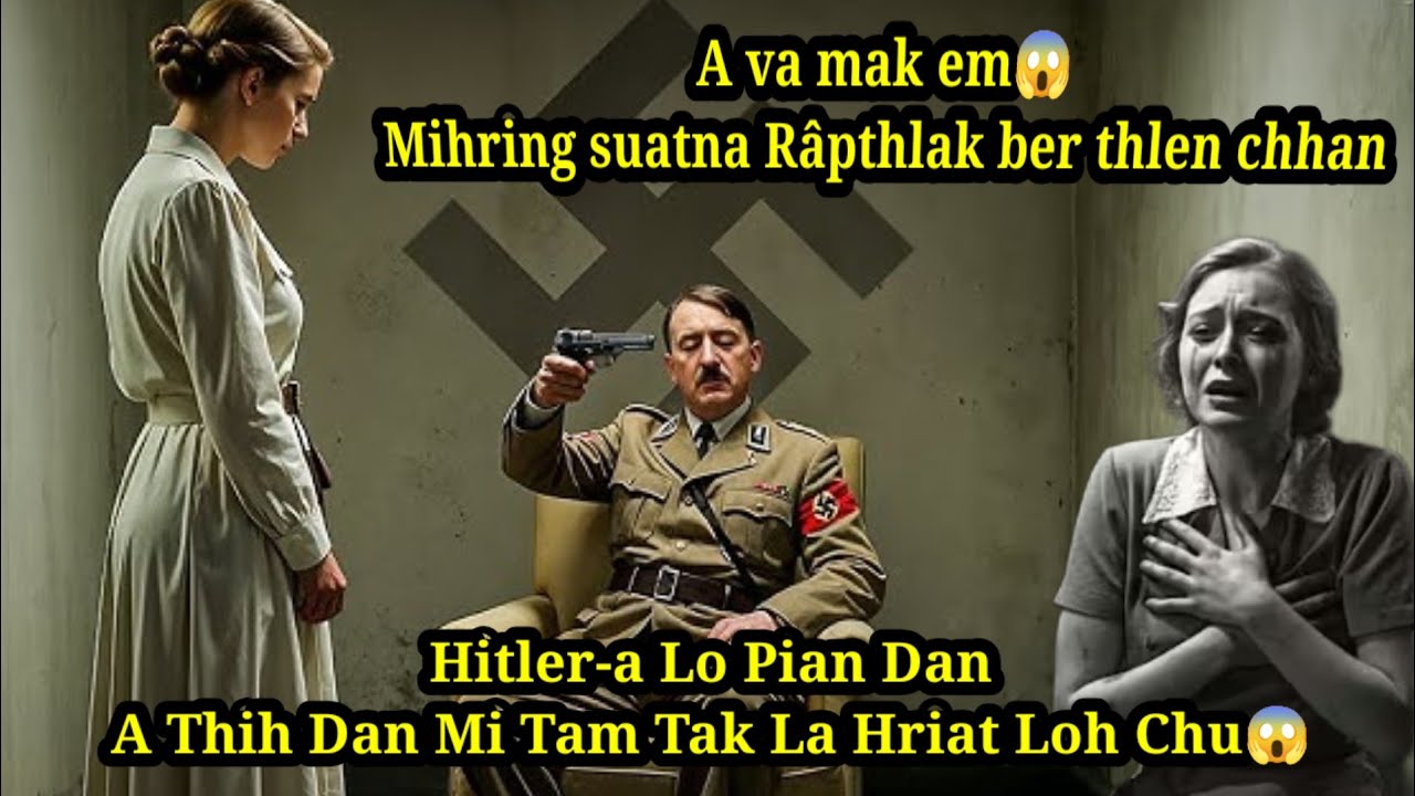 Hitler-a lo Pian Chhuah Dan leh A Thih Dan Chanchin Kan La Hriat Ngailoh Chu!