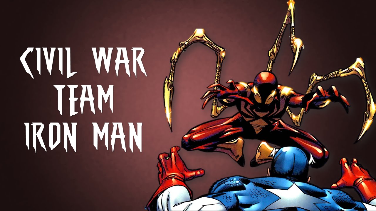 Enciclopedia Spidey | Civil War Team Iron Man - Iron Spider (2)