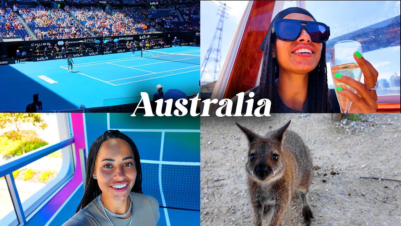 Australian Open & Exploring Melbourne