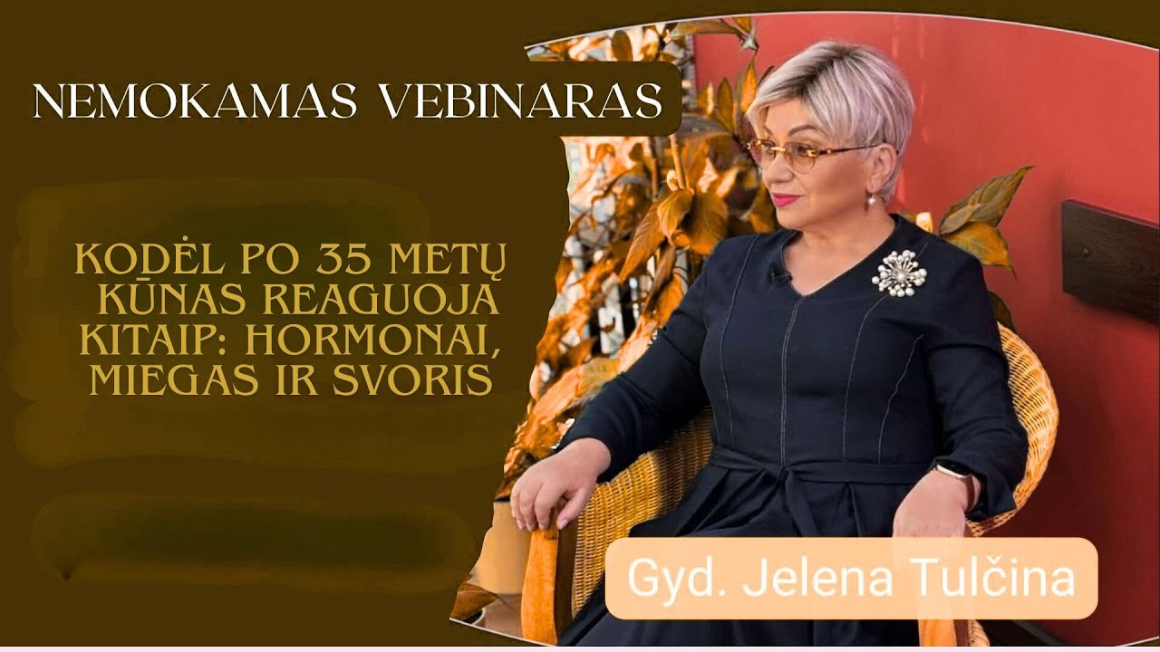 Kodėl po 35 metų kūnas reaguoja kitaip: hormonai, miegas ir svoris