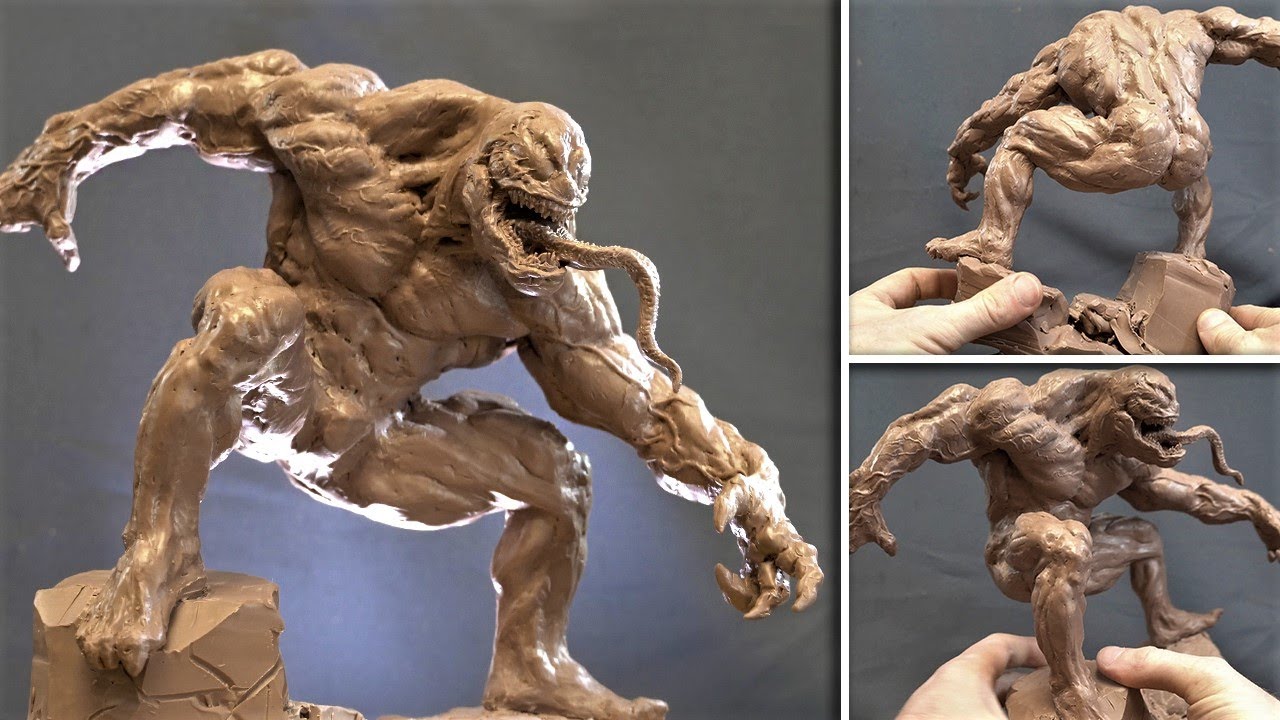 Sculpting Timelapse VENOM