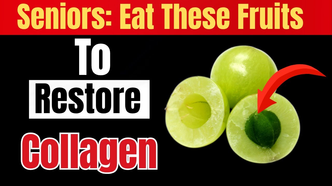 RESTORE Your Body's Collagen NATURALLY With These 10 Fruits After 50