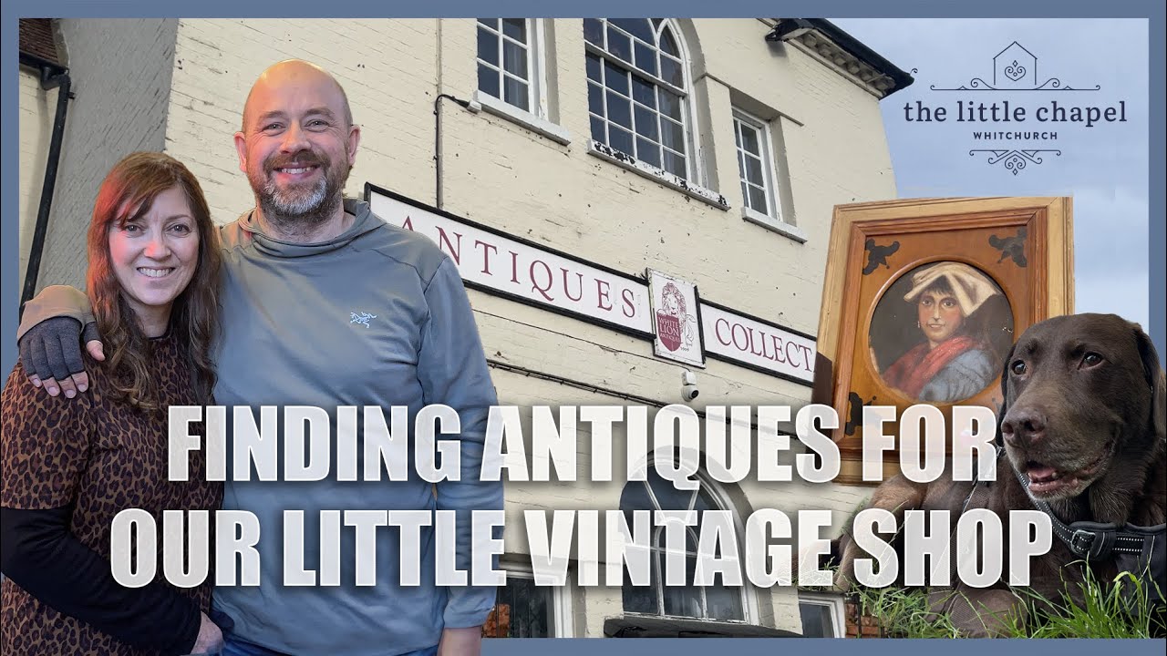 Finding Antiques For Our Little Vintage Shop #vintageshop #englishantiques #vintageantiques 