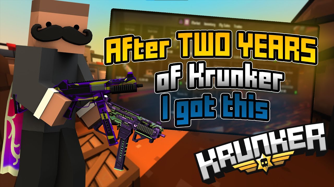 After TWO YEARS of krunker..... I got THIS! + giveaway