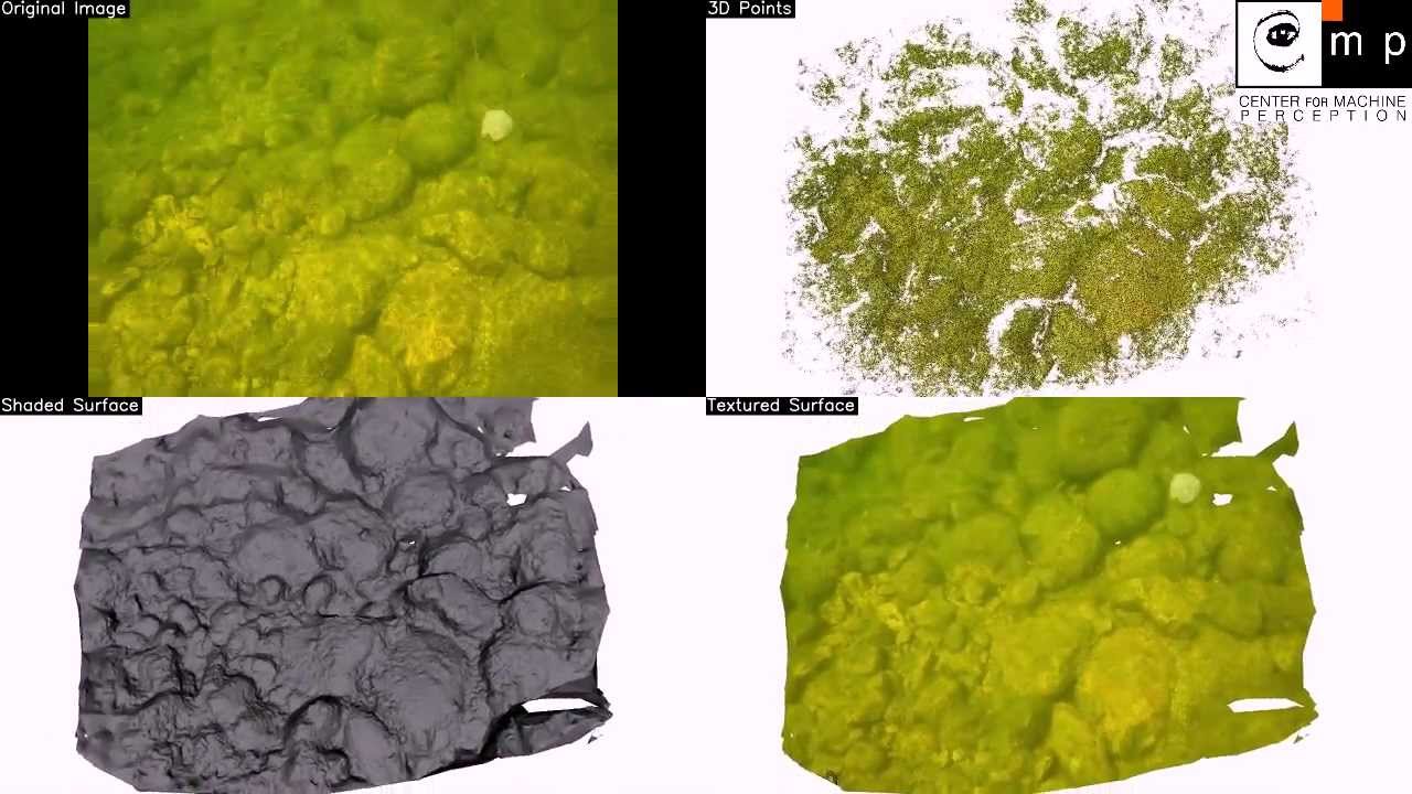 Underwater Substrate Mapping using Structure from Motion