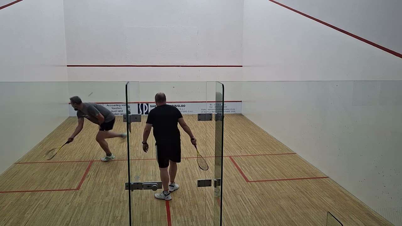 Jacques Fourie VS Henry Rudder What a great Match 