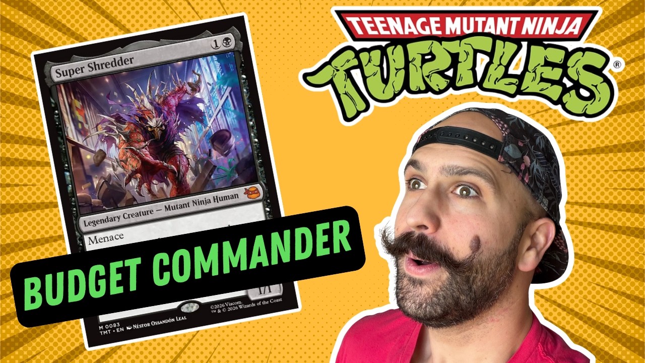 Обзор колоды Super Shredder Commander | Бюджетная сборка и синергия в Teenage Mutant Ninja Turtle...