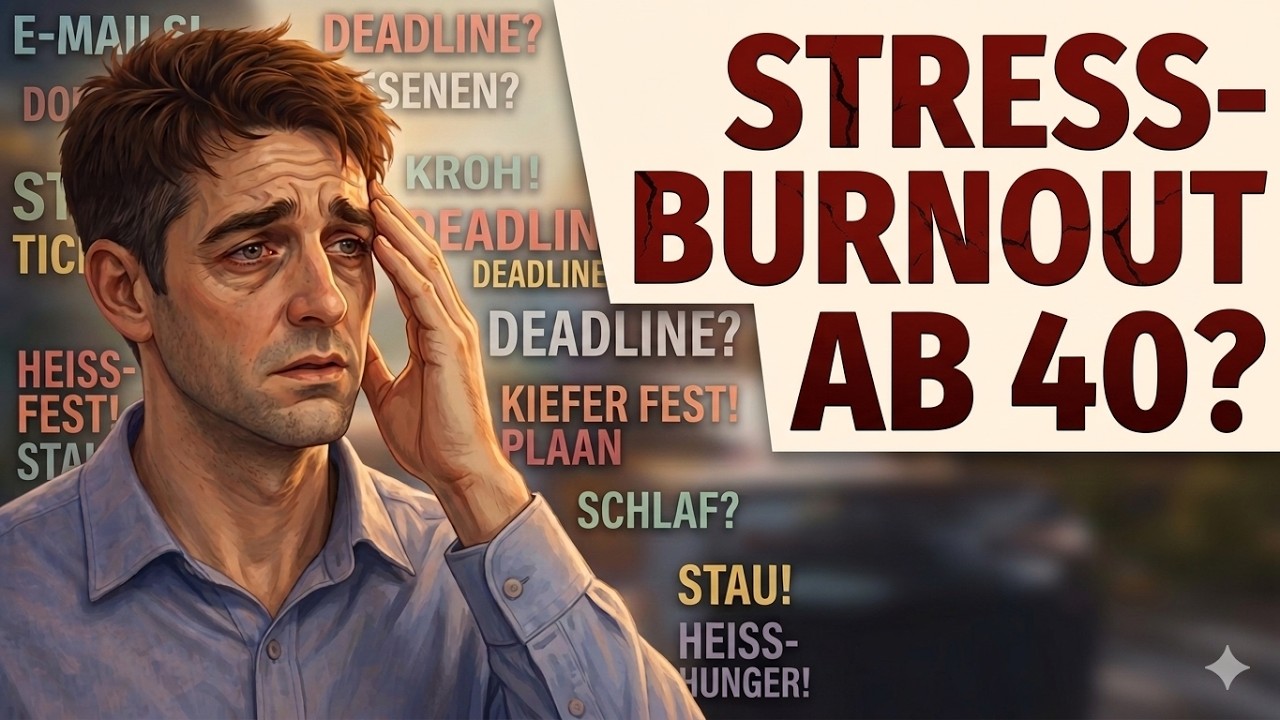 Stress ab 40: Warum dein Nervensystem plötzlich im Alarm ist – 3 einfache Schritte