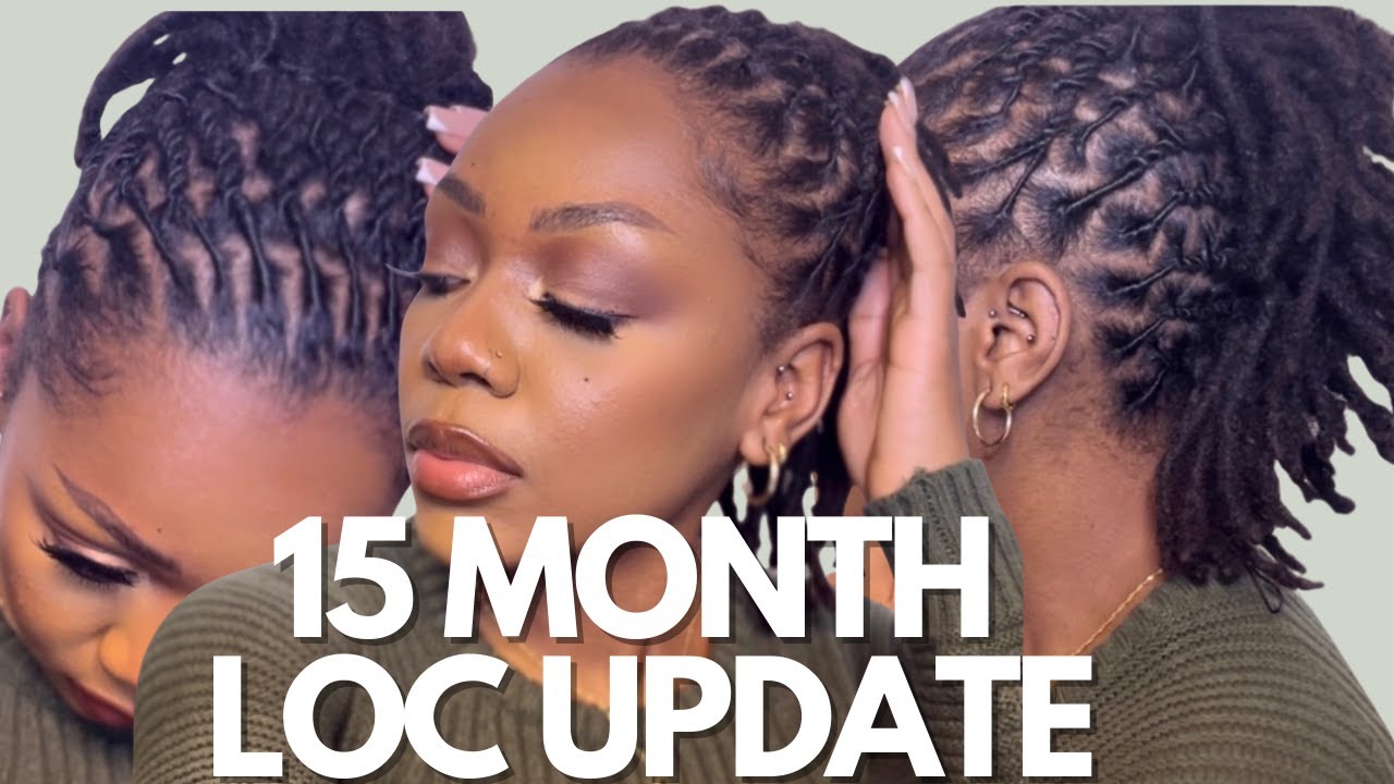 15 MONTH LOC JOURNEY UPDATE | LOC COMBINING | (DREADLOCKS JOURNEY) | SHORT STARTER LOCS | 4C HAIR