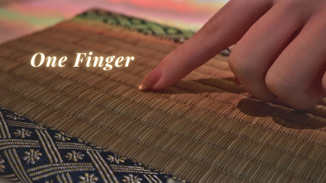 ASMR One Finger Tapping & Scratching🌟 Precise & Gentle Tingles☝️(No Talking, No Mouth Sounds)