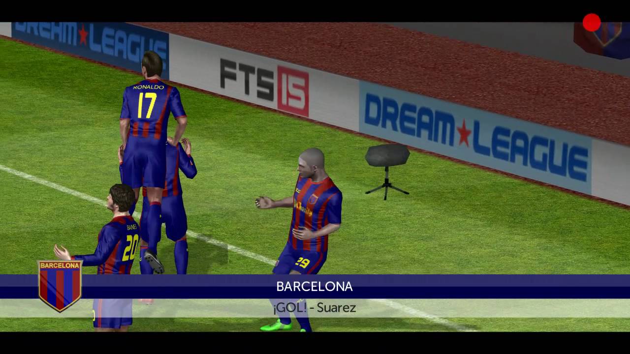 FTS15 First touch soccer 2015 Barcelona vs real Madrid- ¿CR7 en el Barcelona?