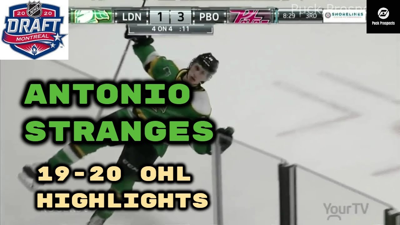 19-20 Antonio Stranges OHL Draft Highlights