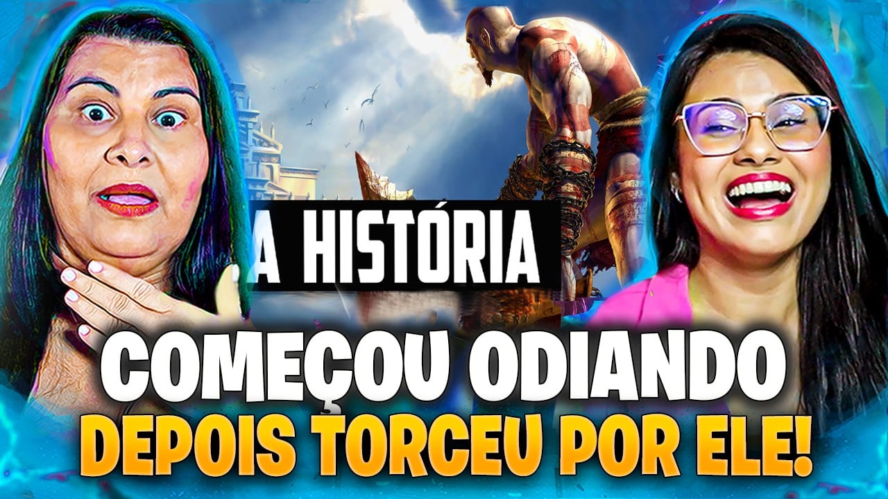 MÃE FICOU EM CHOQUE! 😱 Sessão Spoiler - A História de God of War