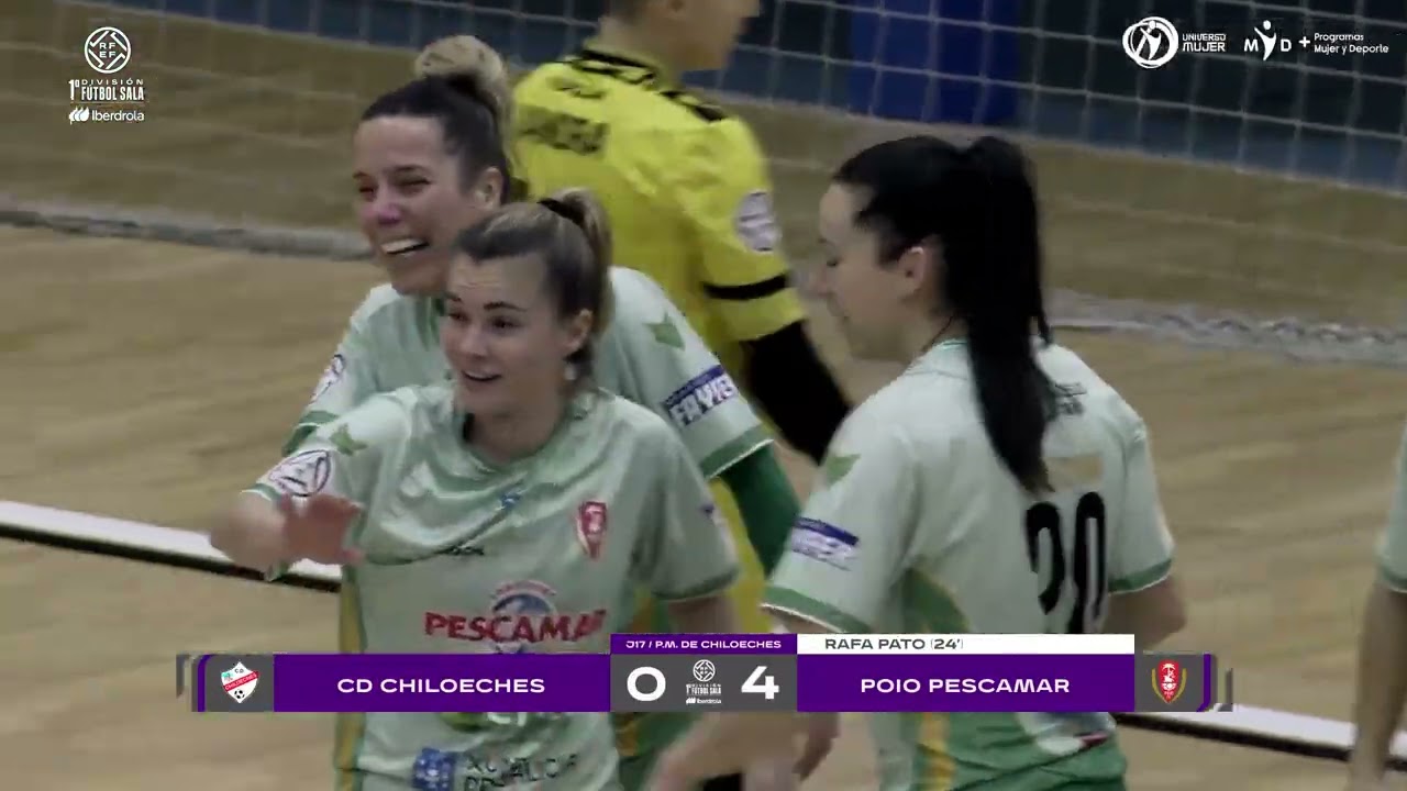 #PrimeraFSIberdrola Resumen RFEF J. 17 CD Chiloeches 2-7 Poio Pescamar