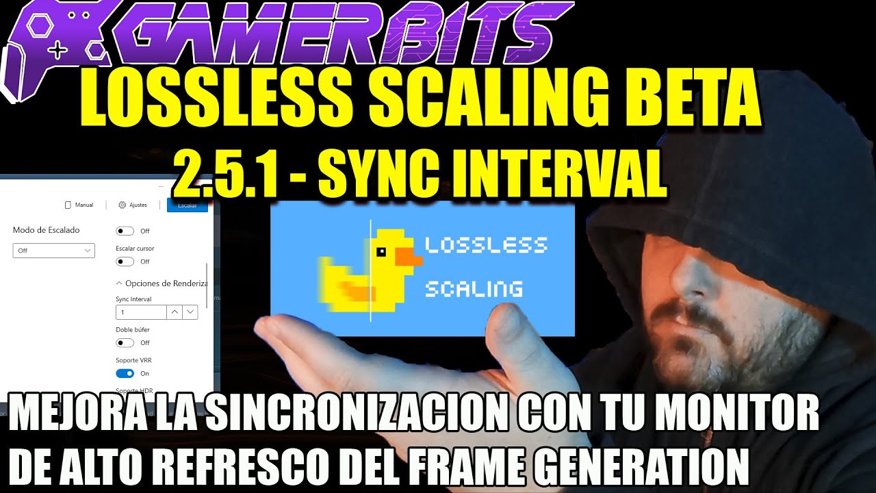 Lossless Scaling 2.5.1 BETA: Mejora la sincronizaci&oacute;n con monitores de refresco alto