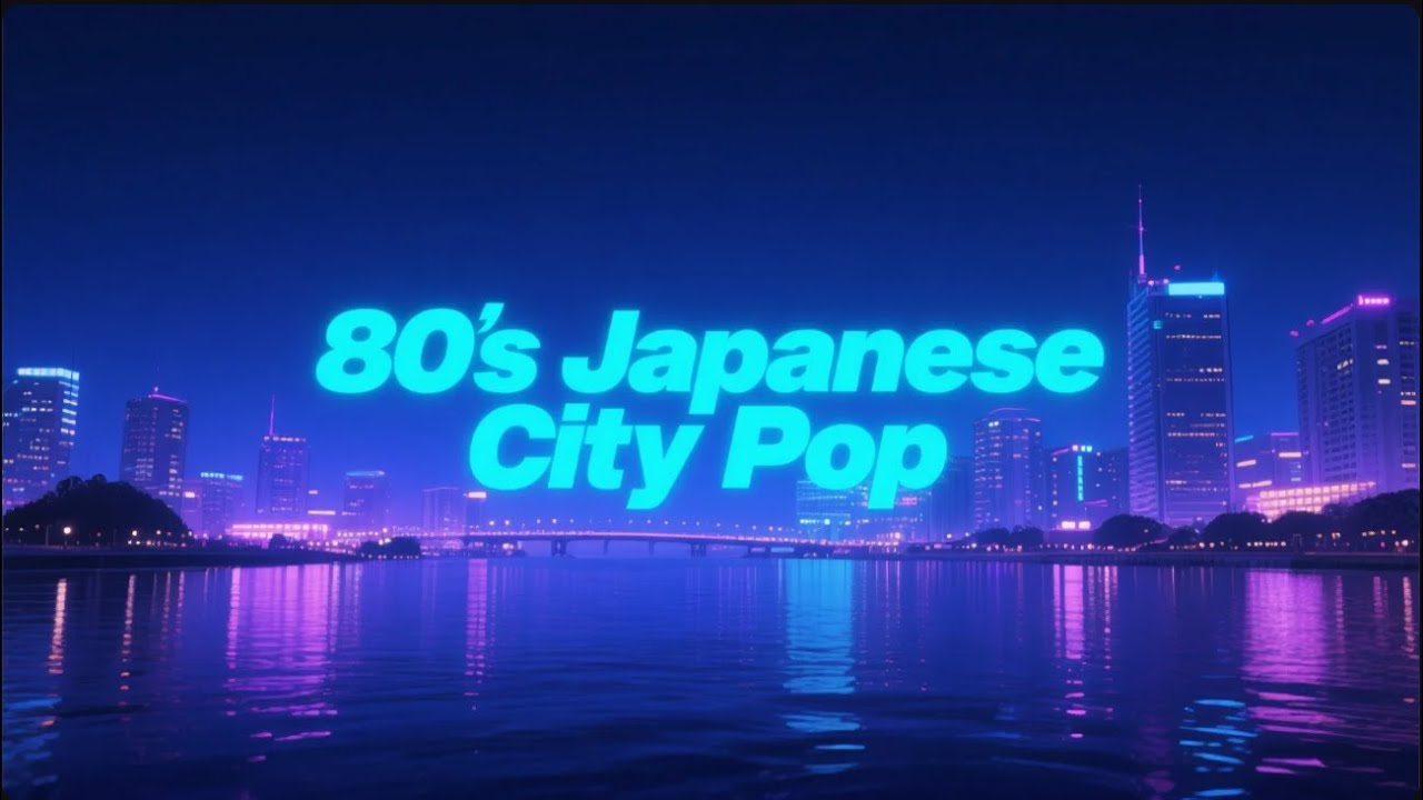 80s City Pop Japan | Live Night Drive Tokyo