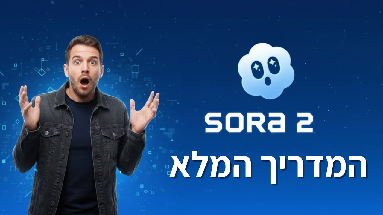 סורה 2 כל הסודות והטיפים נחשפים ההדרכה המלאה (sora2)