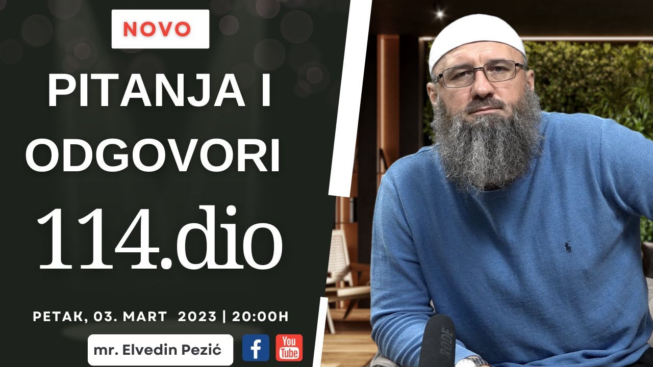 Pitanja i odgovori 114.dio_mr. Elvedin Pezić