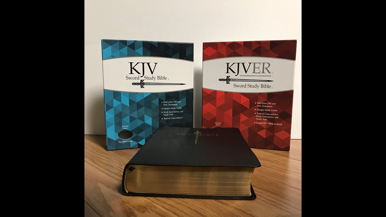 KJVER/KJV Sword Study Bible Review