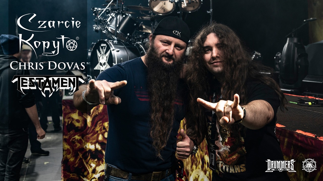 Czarcie Kopyto drum cam - Chris Dovas  @TESTAMENT 3 Days of Darkness 08.12.2024 Berlin.