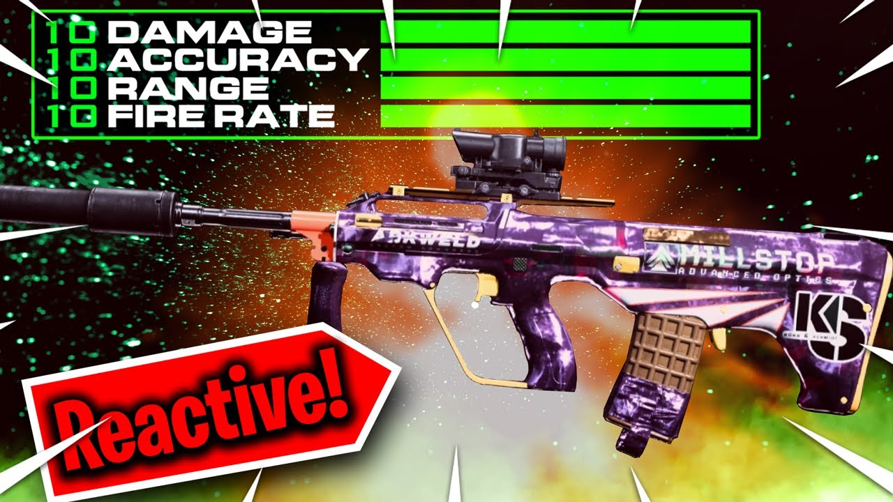 NEW AUG REACTIVE 'Racer 02' with NEW META SHOTGUN in Warzone!!