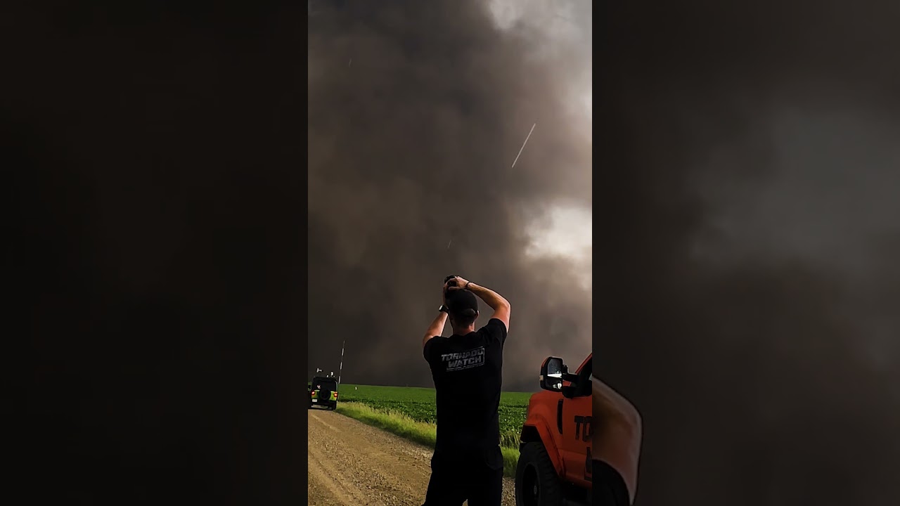 What it's like to stand beneath an EF4 tornado.
