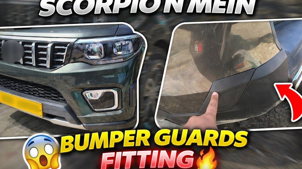 PROTECTING My Scorpio N: Front & Rear Bumper Guard Install!🚙