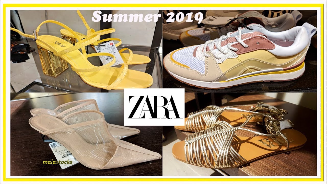 #ZARA Ladies #Spring #Summer2019 I Shoes and Sandals