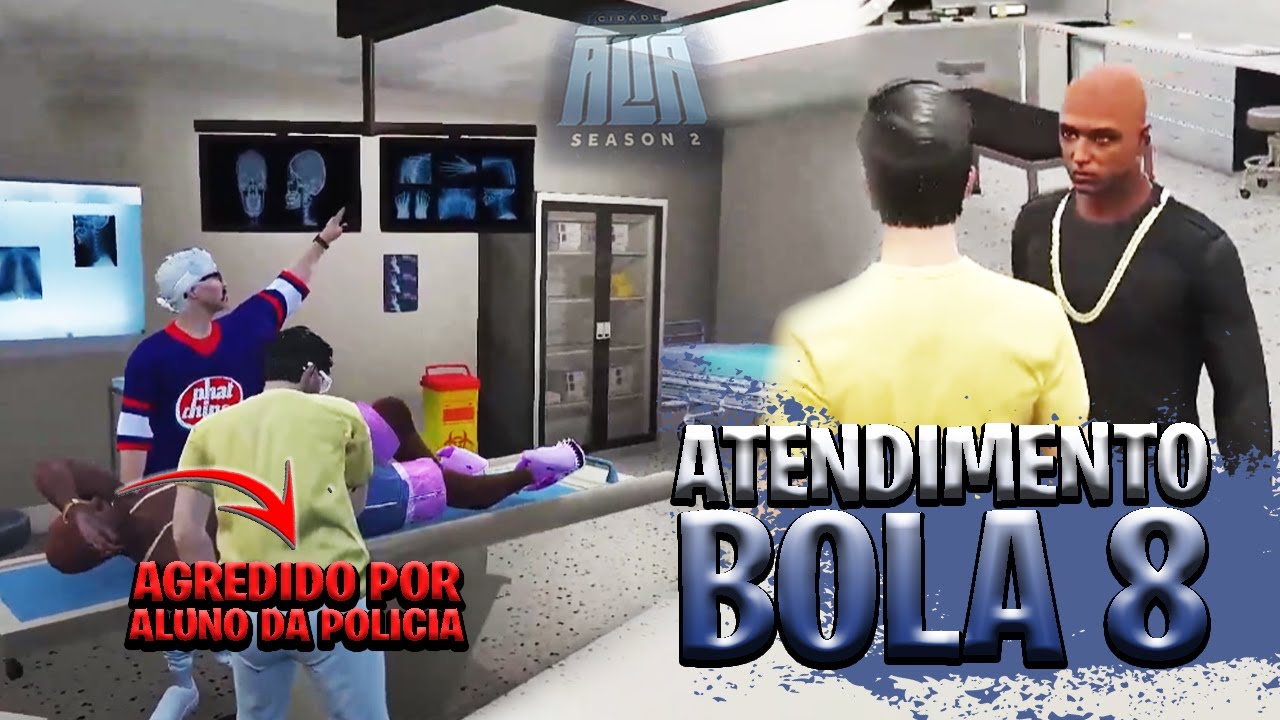 [GTA V RP] ATENDIMENTO BOLA 8 - CIDADE ALTA SEASON 2