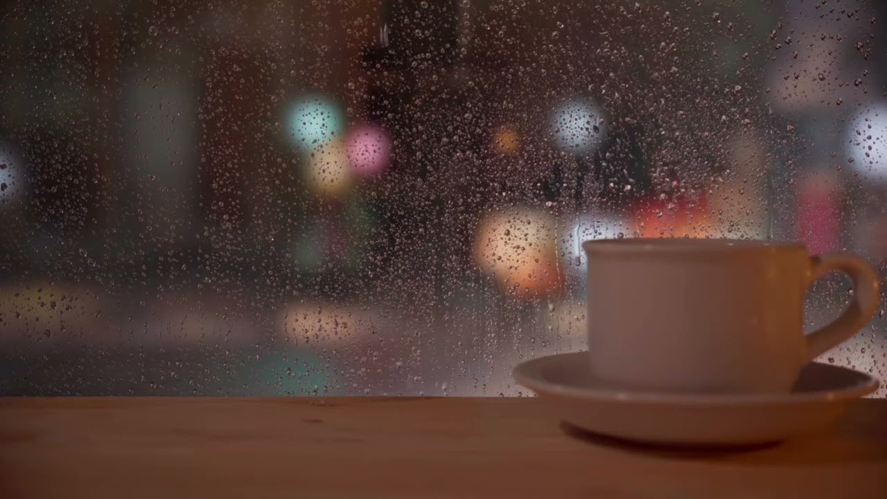 Late Night Coffee & Rain Sounds #coffee #rainsounds #cozy #softrain #subscribe #youtuber #youtube 